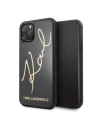 Karl Lagerfeld KLHCN58DLKSBK iPhone 11 Pro czarny/black hard case Signature Glitter