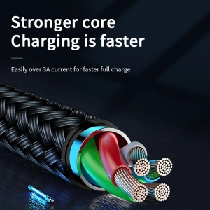 Wholesale Joyroom S-M411 USB-A / microUSB 3A 1.2m black - JYR999 - {ean13} - Hurt