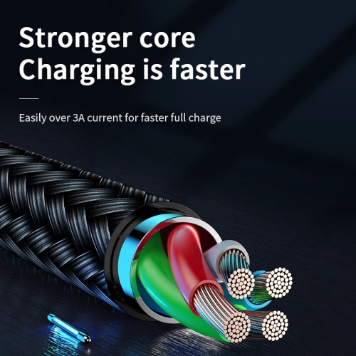 Kabel Joyroom S-M411 USB-A / microUSB 3A 2m czarny