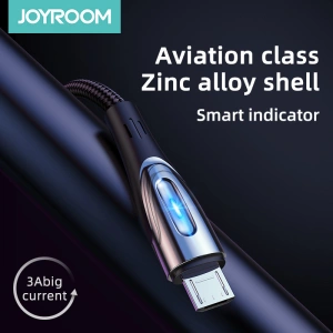 Wholesale Joyroom S-M411 USB-A / microUSB 3A 2m black - JYR1000 - {ean13} - Hurt