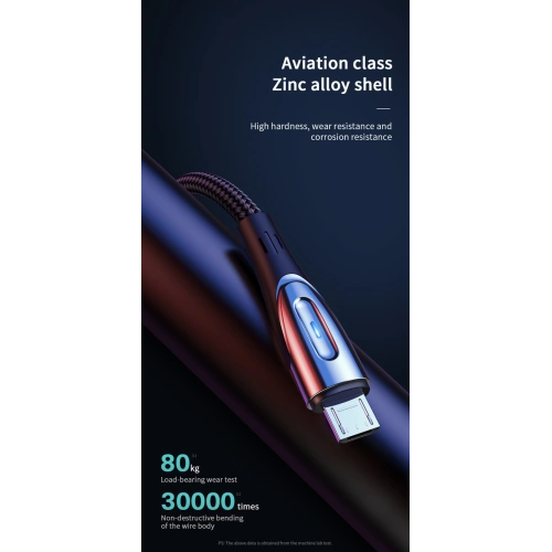 Kabel Joyroom S-M411 USB-A / microUSB 3A 2m czarny