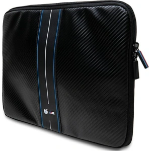 Hurtownia GSM - Torba BMW Sleeve BMCS14COMSCAKL 14" Carbon Blue Stripes černá/black - BMW671 - {ean13} - Hurt