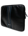 Hurtownia GSM - Torba BMW Sleeve BMCS16COMSCAKL 16" Szénkék csíkok fekete/black - BMW672 - {ean13} - Hurt