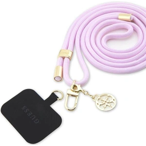 Hurtownia GSM - Pasek Guess GUOUCNMG4EU Univerzális CBDY Kábel Nylon 4G Fém Charm lila - GUE3361 - {ean13} - Hurt