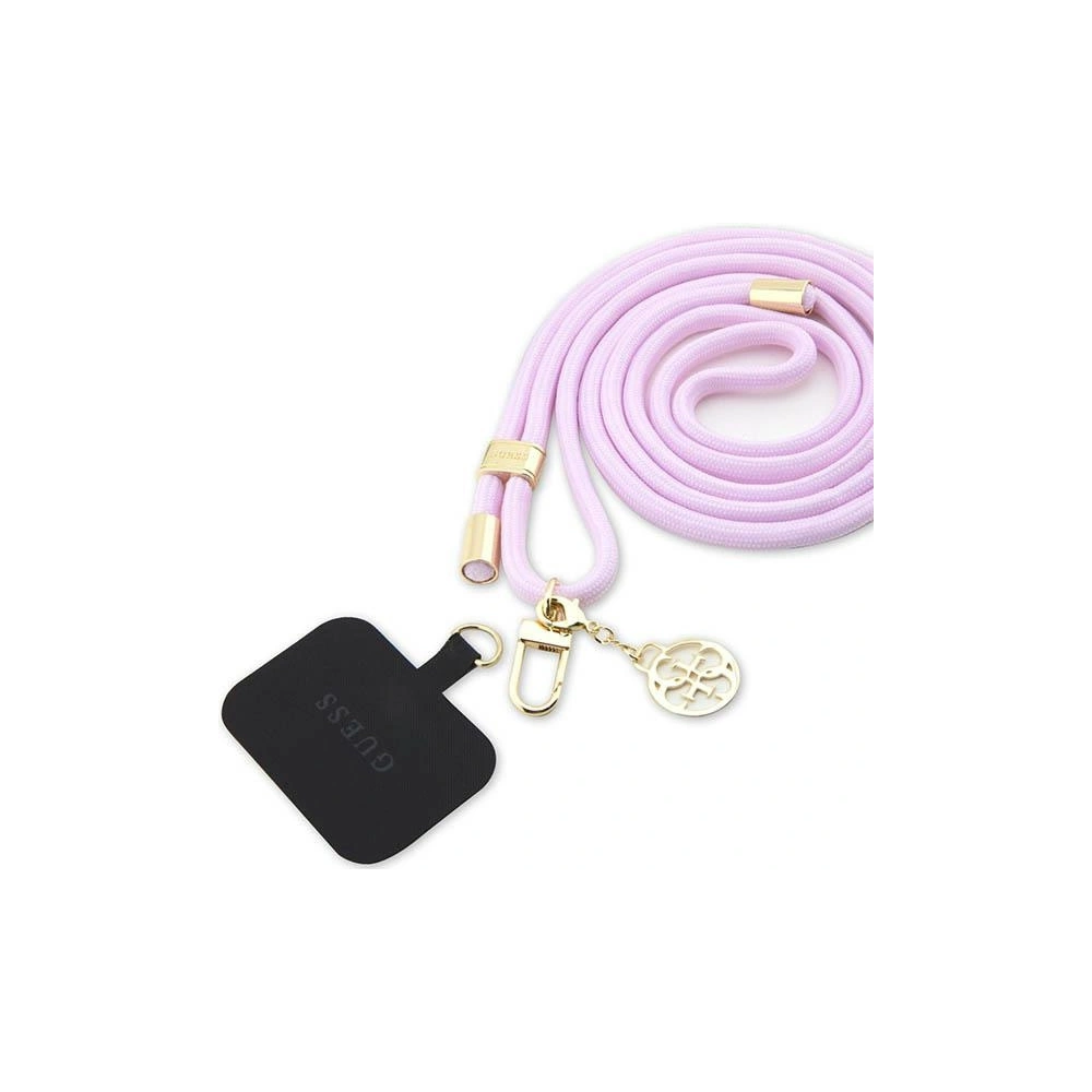 Hurtownia GSM - Pasek Guess GUOUCNMG4EU Universal CBDY Cord Nylon 4G Metal Charm liliový/lila - GUE3361 - {ean13} - Hurt
