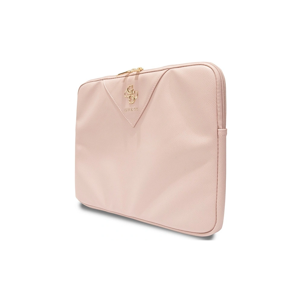 Hurtownia GSM - Torba Guess Sleeve GUCS14ZPGSTEGP 14" Triangle 4G růžová/pink - GUE3364 - {ean13} - Hurt