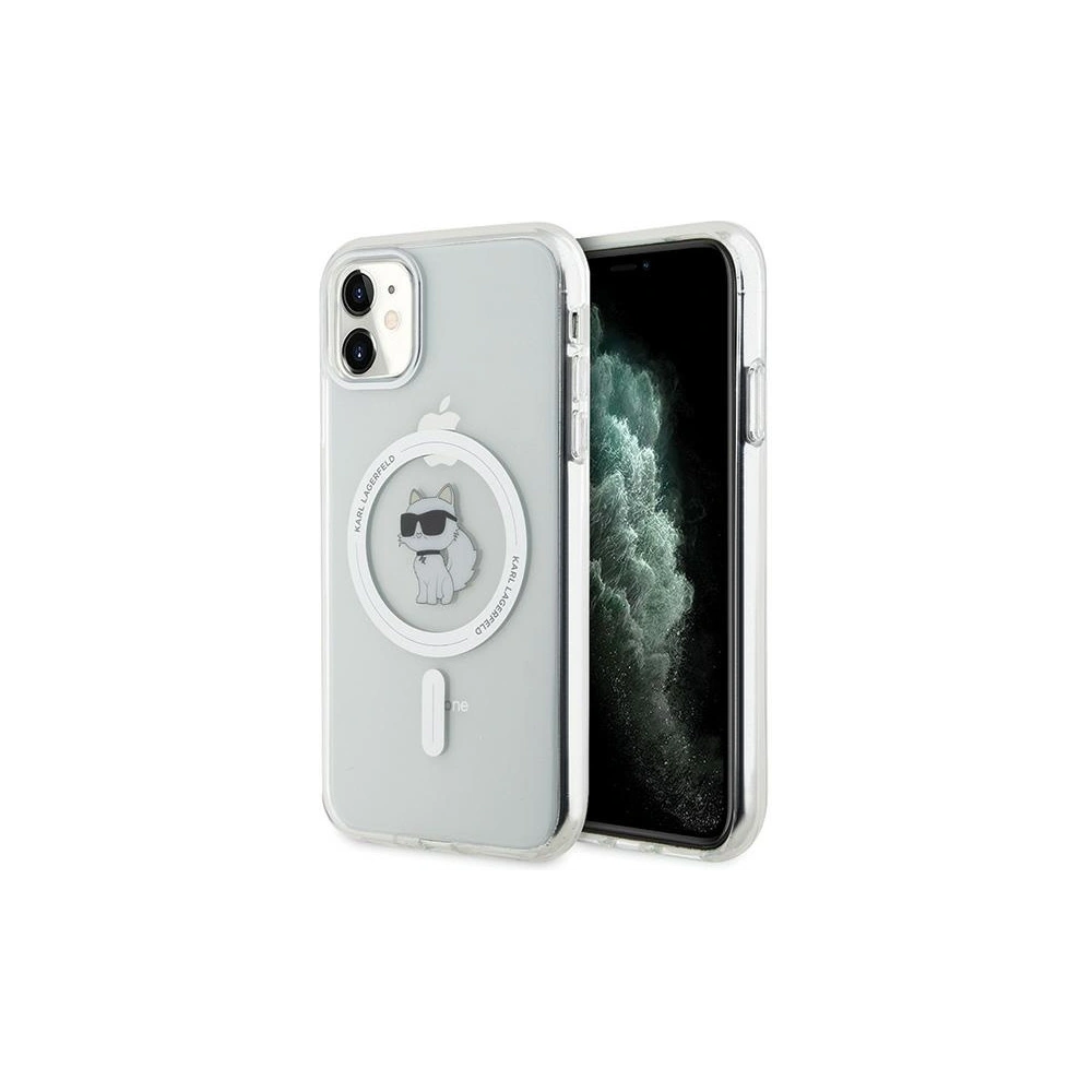 Hurtownia GSM - Etui Karl Lagerfeld KLHMN61HFCCNOT Apple iPhone XR / 11 hardcase IML Choupette MagSafe transparent - KLD1947 - {ean13} - Hurt