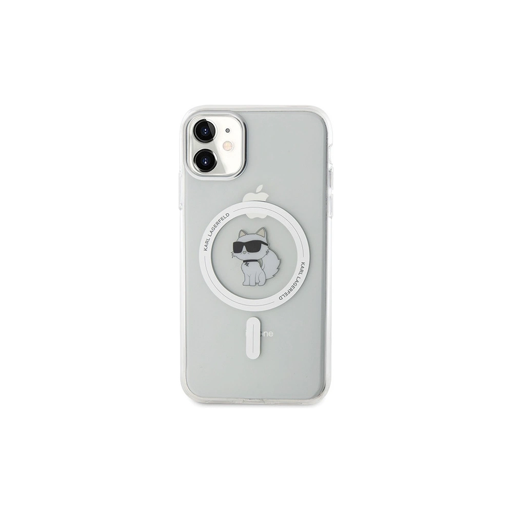 Hurtownia GSM - Etui Karl Lagerfeld KLHMN61HFCCNOT Apple iPhone XR / 11 hardcase IML Choupette MagSafe transparent - KLD1947 - {ean13} - Hurt