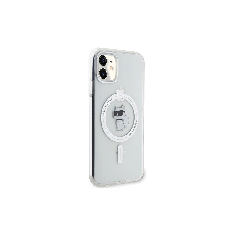 Hurtownia GSM - Etui Karl Lagerfeld KLHMN61HFCCNOT Apple iPhone XR / 11 hardcase IML Choupette MagSafe transparent - KLD1947 - {ean13} - Hurt