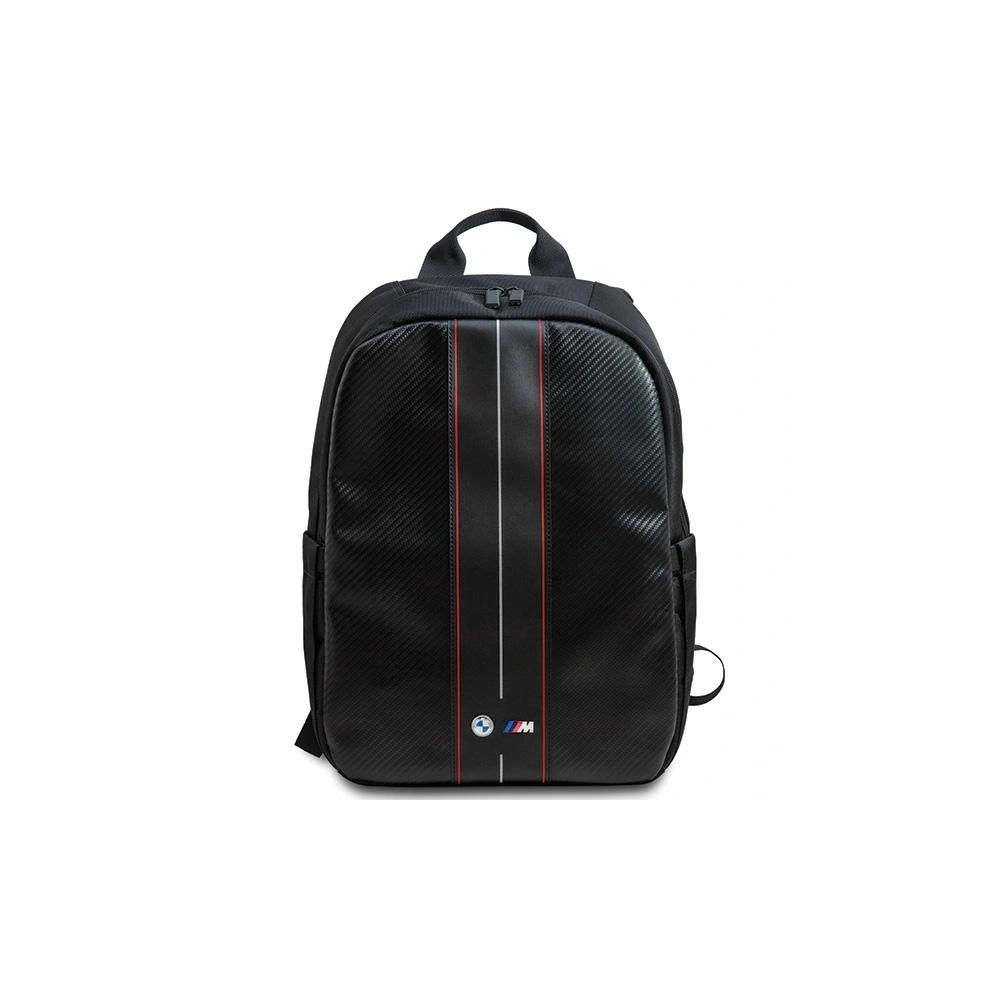 Hurtownia GSM - Plecak BMW BMBP15COMSCAKR 16" Carbon Red Stripes černý/black - BMW674 - {ean13} - Hurt