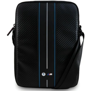 Hurtownia GSM - Torebka BMW BMTB10COMSCAKL 10" Carbon Blue Stripes černá/black - BMW675 - {ean13} - Hurt