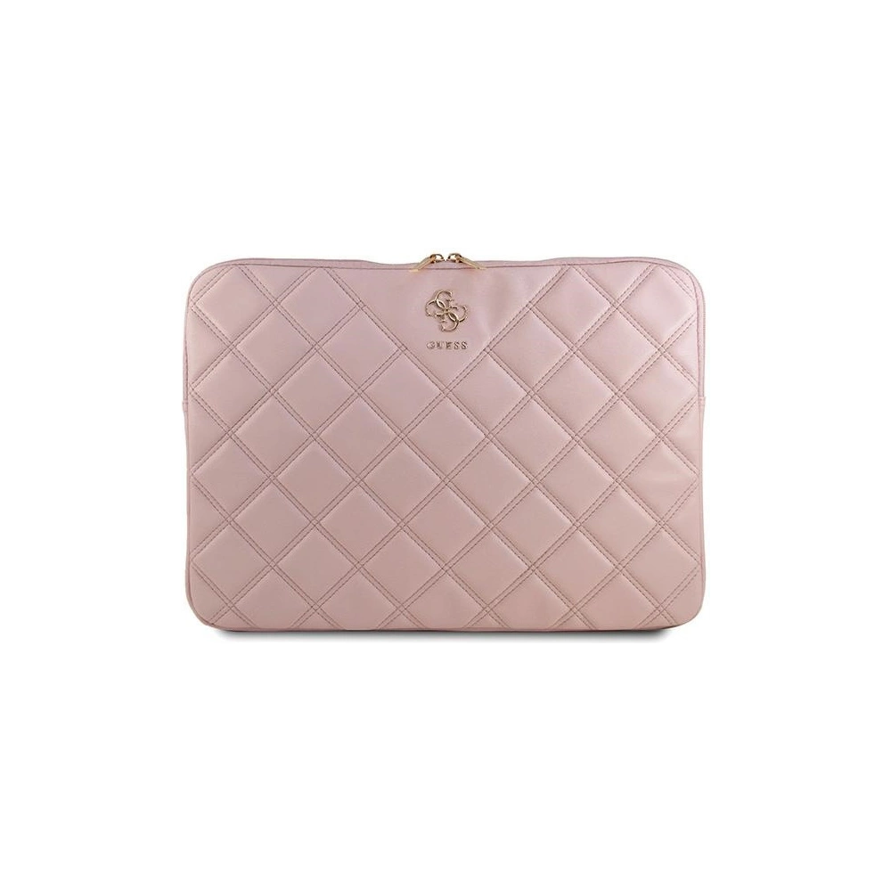 Hurtownia GSM - Torba Guess Sleeve GUCS16ZPSQSSGP 16" Quiltat 4G roz/rozalie - GUE3373 - {ean13} - Hurt