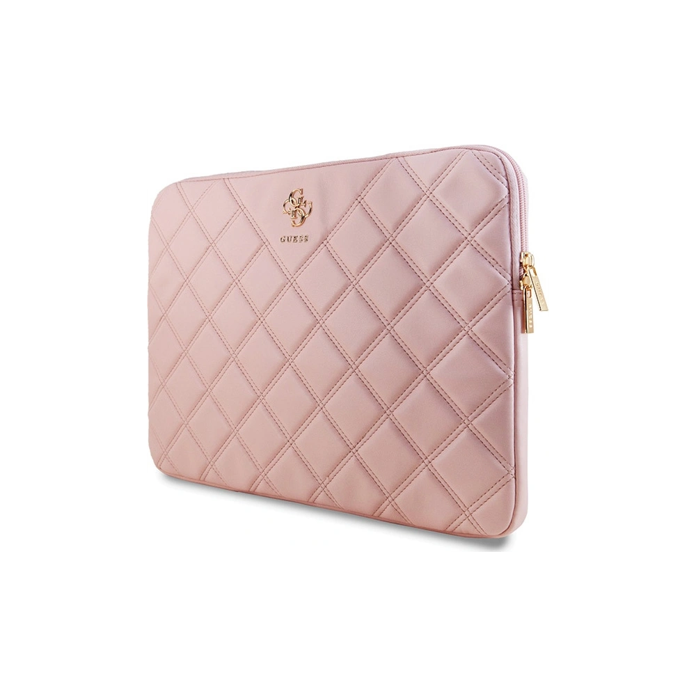 Hurtownia GSM - Torba Guess Sleeve GUCS16ZPSQSSGP 16" Quiltat 4G roz/rozalie - GUE3373 - {ean13} - Hurt