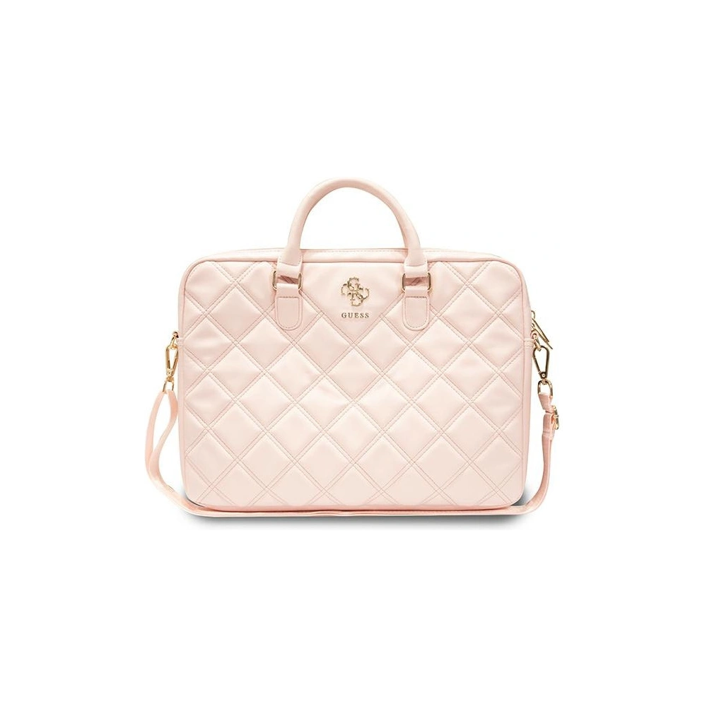 Hurtownia GSM - Torba Guess Torba GUCB15ZPSQSSGP 16" Quilted 4G różowy/pink - GUE3374 - {ean13} - Hurt