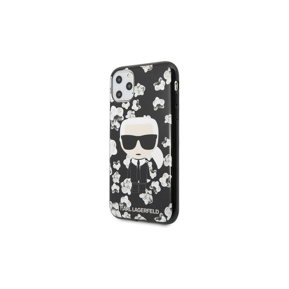 Hurtownia GSM - Karl Lagerfeld KLHCN58FLFBBK iPhone 11 Pro czarny/black Flower Ikonik Karl - KLD117BLK - {ean13} - Hurt