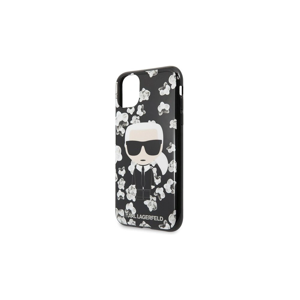Hurtownia GSM - Karl Lagerfeld KLHCN58FLFBBK iPhone 11 Pro czarny/black Flower Ikonik Karl - KLD117BLK - {ean13} - Hurt