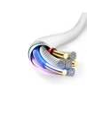 Hurtownia GSM - Încărcător de rețea Dudao A20EU USB-A 18W + cablu USB-A / Lightning alb - DDA326 - {ean13} - Hurt