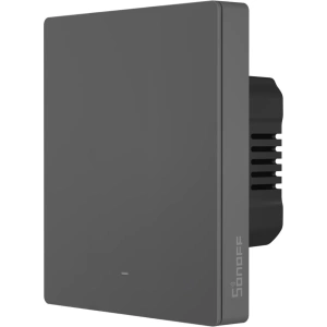 Hurtownia GSM - Intelligens Sonoff 1-csatornás fali Wi-Fi kapcsoló fekete - SNF150 - {ean13} - Hurt