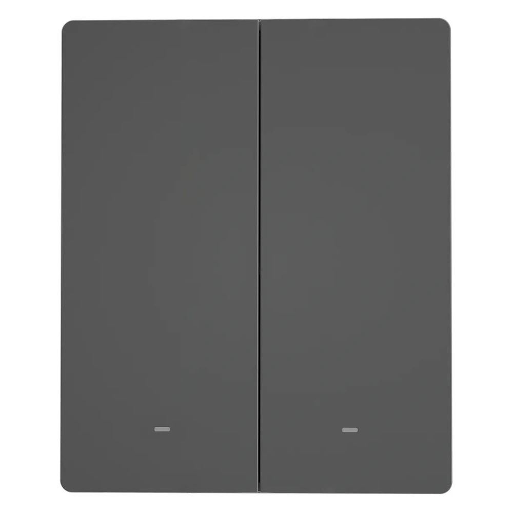 Hurtownia GSM - Intelligens Sonoff 2-csatornás falra szerelhető Wi-Fi fekete kapcsoló - SNF151 - {ean13} - Hurt