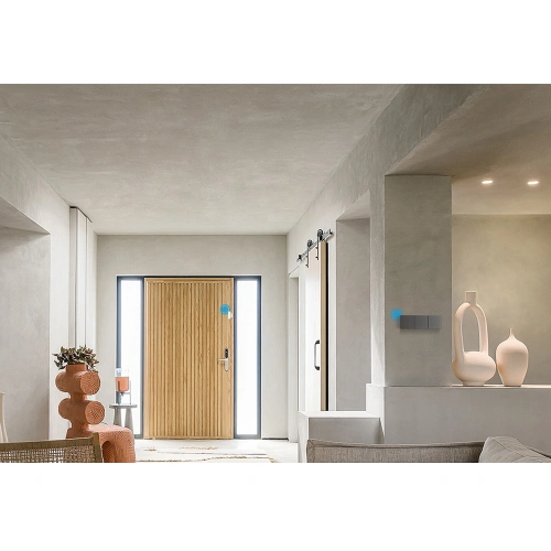 Inteligentny przełącznik Sonoff 2-kanałowy ścienny Wi-Fi czarny