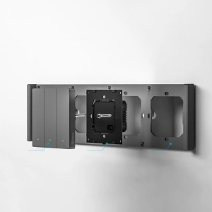 Wholesale Sonoff smart switch 2-channel wall-mounted Wi-Fi black - SNF151 - {ean13} - Hurt