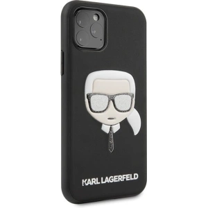 Hurtownia GSM - Karl Lagerfeld KLHCN58GLBK iPhone 11 Pro czarny/black Iconik Embossed & Glitter - KLD118BLK - {ean13} - Hurt