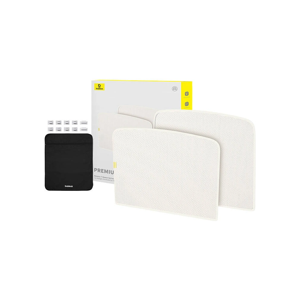 Wholesale Baseus T-Space roof cover for Tesla model Y/3 double layer white - BSU4858 - {ean13} - Hurt
