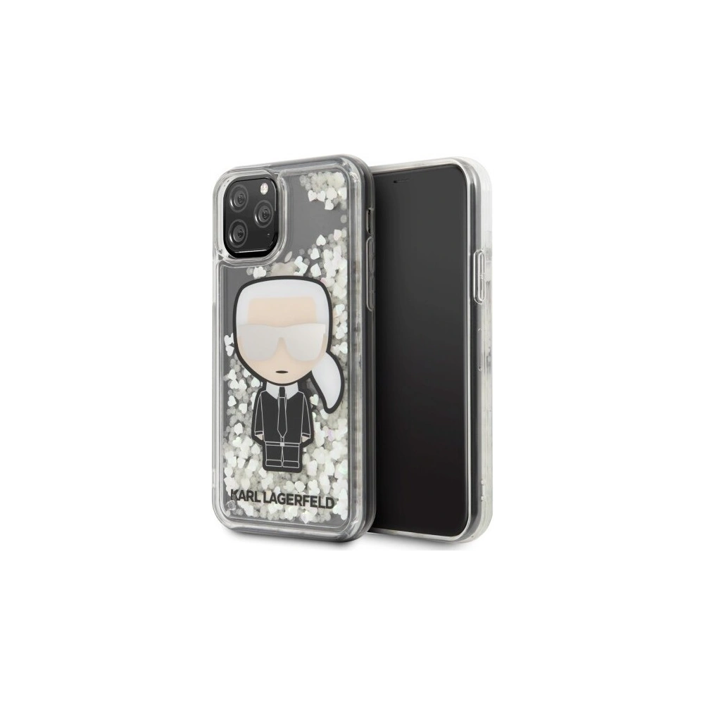 Hurtownia GSM - Karl Lagerfeld KLHCN58GLGIRKL iPhone 11 Pro hardcase Ikonik Glitter Glow in the dark - KLD119 - {ean13} - Hurt
