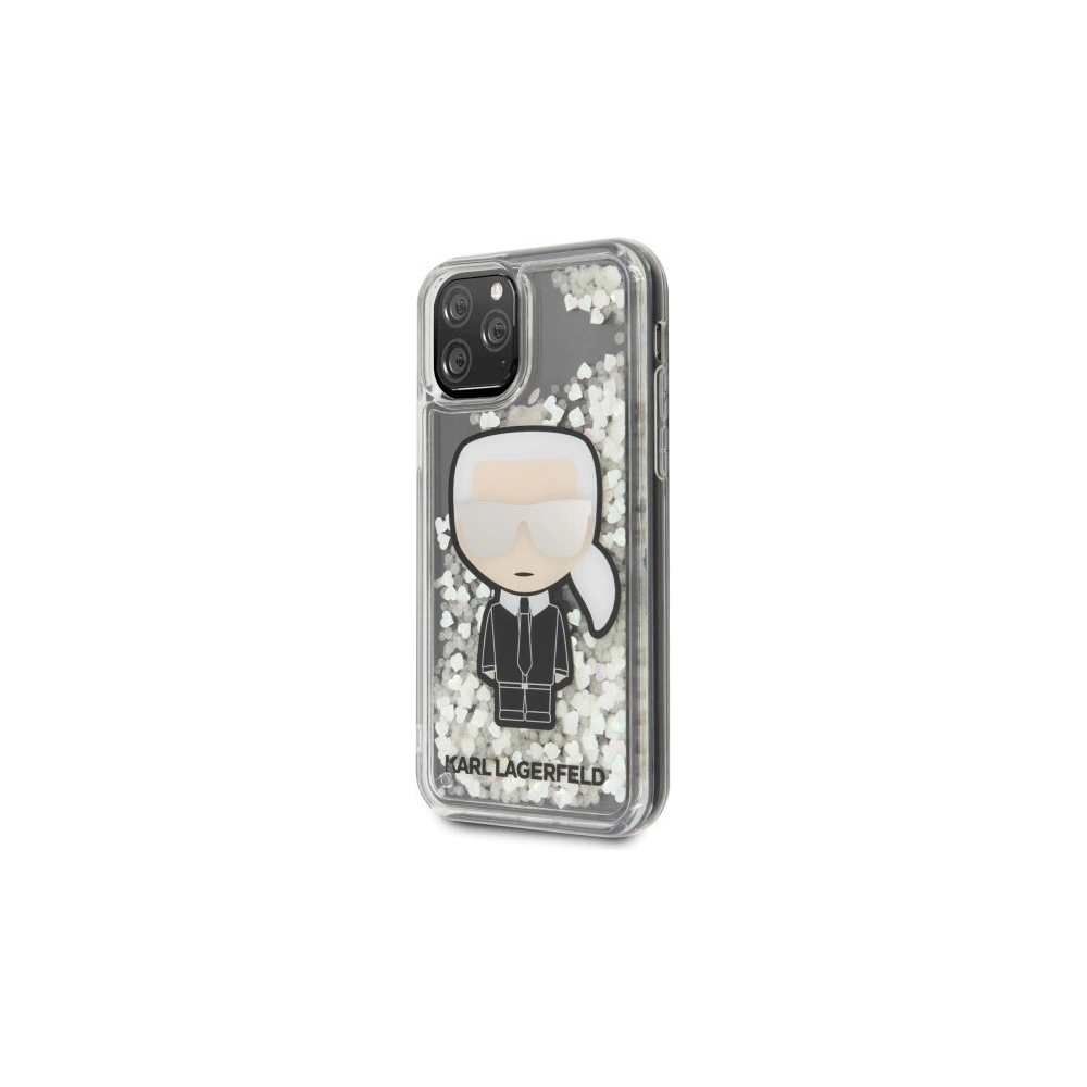 Hurtownia GSM - Karl Lagerfeld KLHCN58GLGIRKL iPhone 11 Pro hardcase Ikonik Glitter Glow in the dark - KLD119 - {ean13} - Hurt