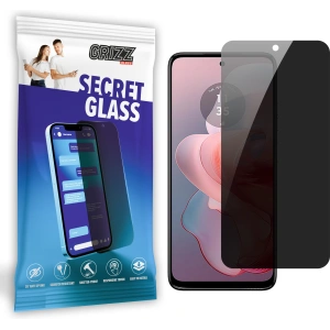 Matowe szkło prywatyzujące GrizzGlass SecretGlass do Motorola Moto G Power 2024