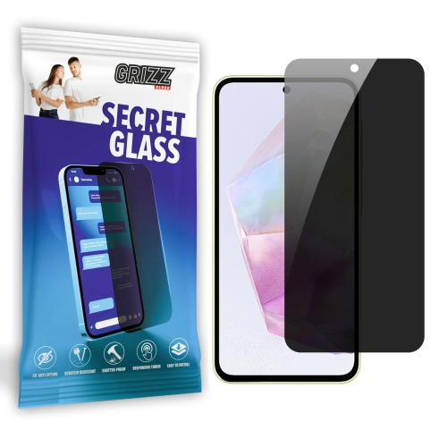 Matowe szkło prywatyzujące GrizzGlass SecretGlass do Samsung Galaxy A35