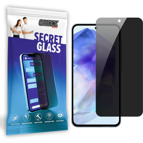 Hurtownia GrizzGlass - 5906146414617 - GRZ8855 - Szkło prywatyzujące GrizzGlass SecretGlass do Samsung Galaxy A55 - B2B homescreen