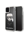 Karl Lagerfeld KLHCN58ICGBK iPhone 11 Pro czarny/black Iconic Glitter
