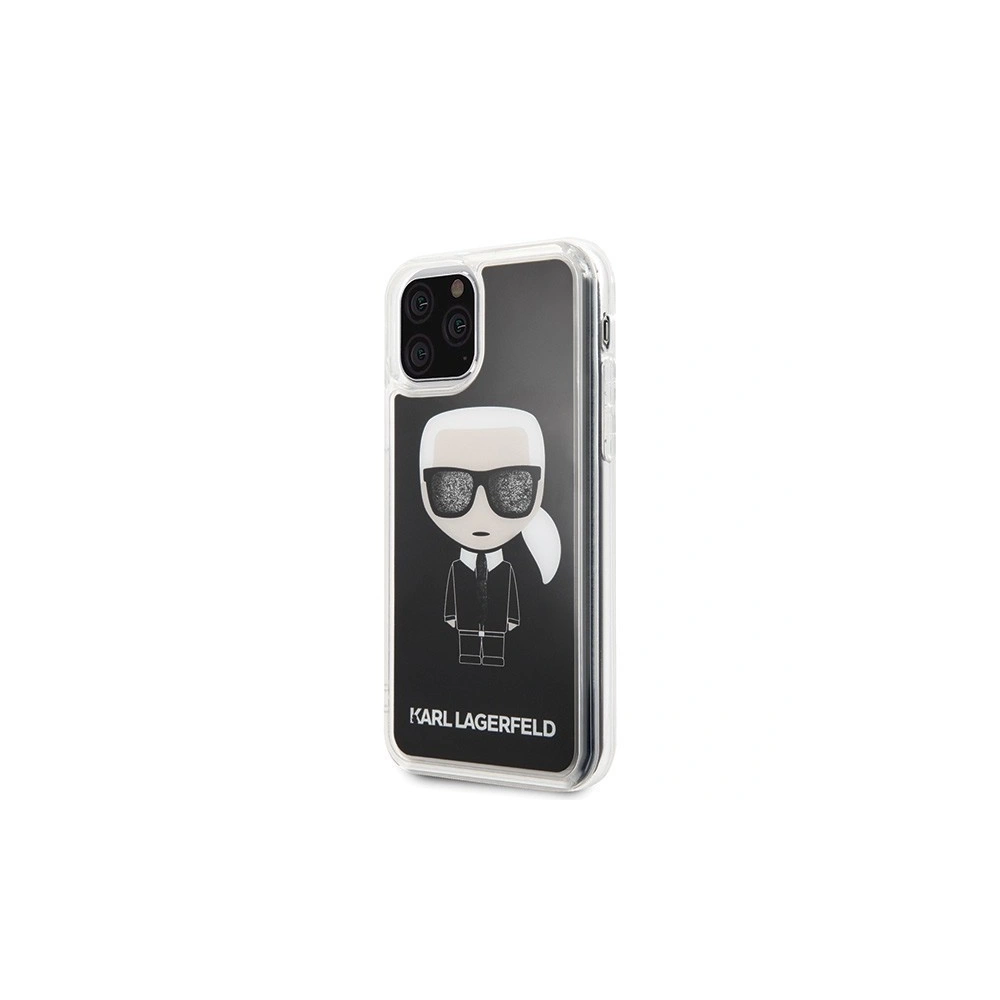 Wholesale Karl Lagerfeld KLHCN58ICGBK iPhone 11 Pro black Iconic Glitter - KLD120BLK - {ean13} - Hurt