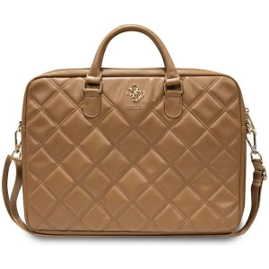 Hurtownia GSM - Táska Guess Táska GUCB15ZPSQSSGW 16" steppelt 4G barna/brown - GUE3375 - {ean13} - Hurt