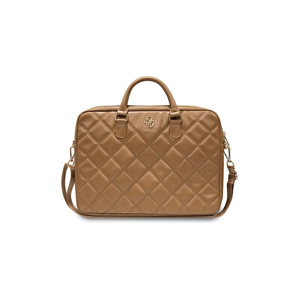 Hurtownia GSM - Torba Guess Torba GUCB15ZPSQSSGW 16" Quilted 4G brązowy/brown - GUE3375 - {ean13} - Hurt