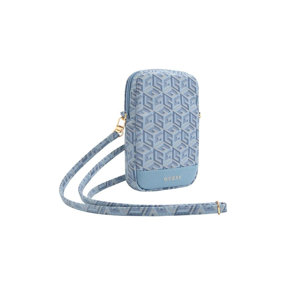 Hurtownia GSM - Tasche Guess GUWBZPGCSPGB Zip GCube Bottom Stripe blau/blue - GUE3376 - {ean13} - Hurt
