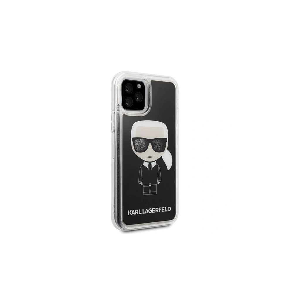 Wholesale Karl Lagerfeld KLHCN58ICGBK iPhone 11 Pro black Iconic Glitter - KLD120BLK - {ean13} - Hurt