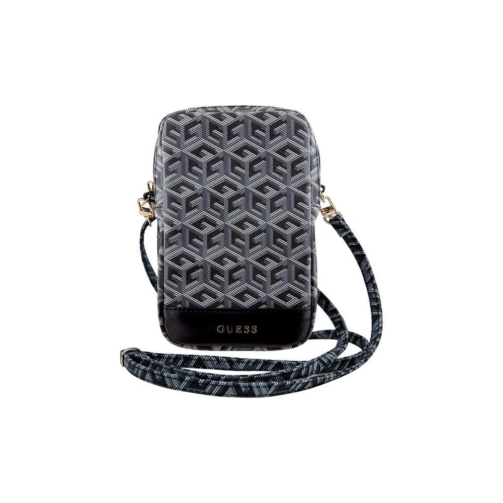 Hurtownia GSM - Torebă Guess GUWBZPGCSPGK Zip GCube Bottom Stripe neagră/black - GUE3377 - {ean13} - Hurt