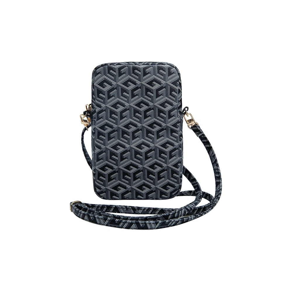 Hurtownia GSM - Torebă Guess GUWBZPGCSPGK Zip GCube Bottom Stripe neagră/black - GUE3377 - {ean13} - Hurt