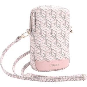Hurtownia GSM - Táska Guess GUWBZPGCSPGP Zip GCube Bottom Stripe rózsaszín/pink - GUE3378 - {ean13} - Hurt