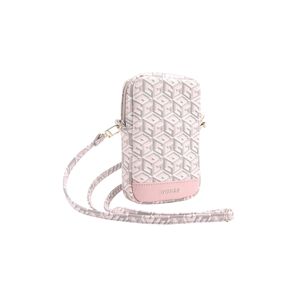 Hurtownia GSM - Torebă Guess GUWBZPGCSPGP Zip GCube Bottom Stripe rozie/pink - GUE3378 - {ean13} - Hurt