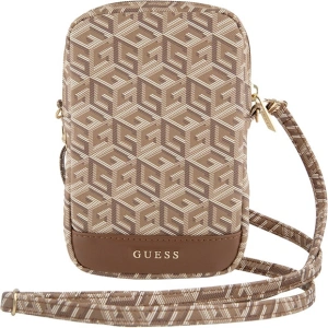 Hurtownia GSM - Táska Guess GUWBZPGCSPGW Zip GCube Bottom Stripe barna/brown - GUE3379 - {ean13} - Hurt