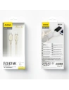 Wholesale Dudao L7SF 2in1 cable USB-C / USB-C, Lightning 100W 1.2m beige - DDA335 - {ean13} - Hurt