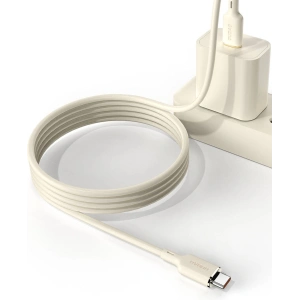 Wholesale Dudao L7SF 2in1 cable USB-C / USB-C, Lightning 100W 1.2m beige - DDA335 - {ean13} - Hurt