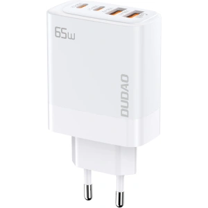 Hurtownia GSM - Nabíječka GaN Dudao A65EU 2xUSB-A, 2xUSB-C PD 65W bílá - DDA336 - {ean13} - Hurt