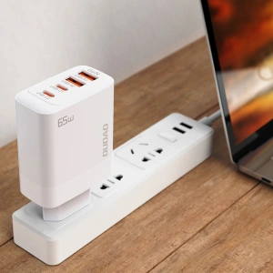 Hurtownia GSM - Nabíječka GaN Dudao A65EU 2xUSB-A, 2xUSB-C PD 65W bílá - DDA336 - {ean13} - Hurt
