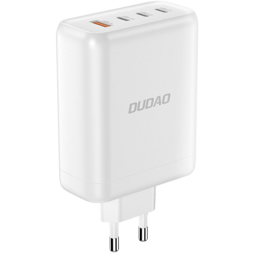 Dudao Distributor - 6973687249212 - DDA337 - Dudao A140EU wall charger USB-A, 3xUSB-C PD 140W white - B2B homescreen
