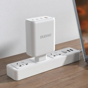 Hurtownia GSM - Síťová nabíječka Dudao A140EU USB-A, 3xUSB-C PD 140W bílá - DDA337 - {ean13} - Hurt