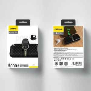 Hurtownia GSM - Powerbank Dudao K20SC USB-C 5000mAh černý - DDA338 - {ean13} - Hurt